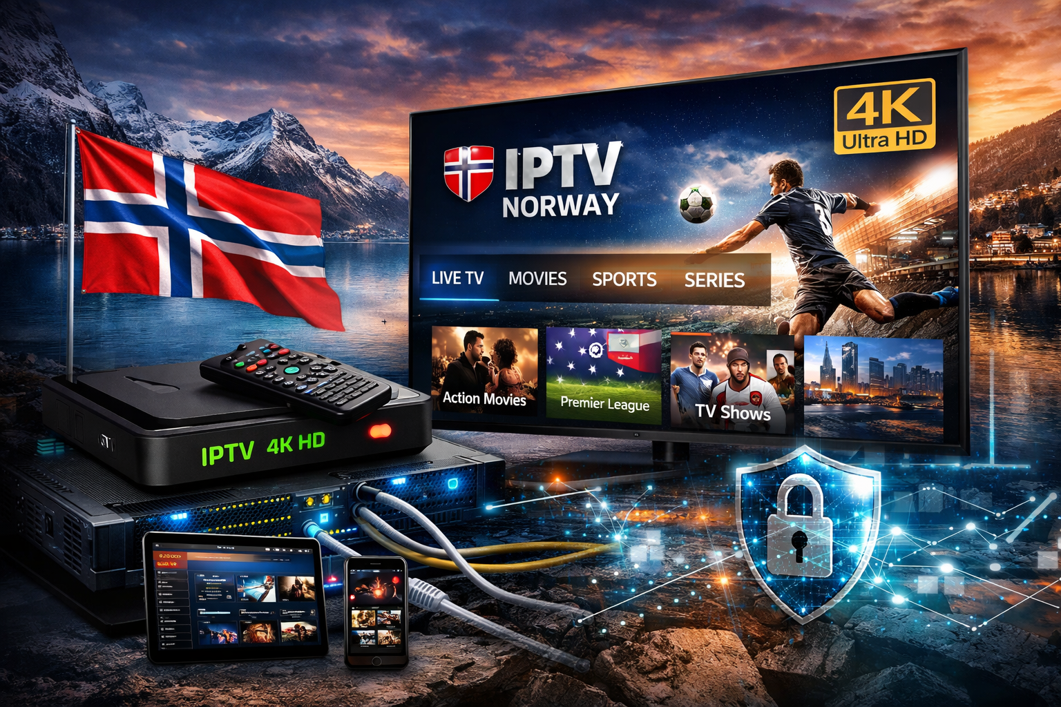 beste iptv norge